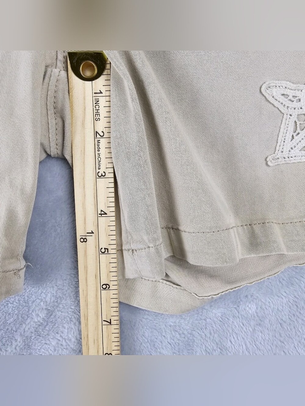 Anthropologie Pilcro And Letterpress Womens Shorts Size 29 Tan - Picture 8 of 10